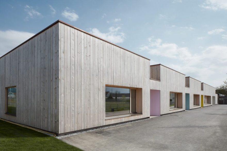 奥地利 Entenbach 幼儿园 | 木结构被动房,Bernardo Bader Architekten 设计-0