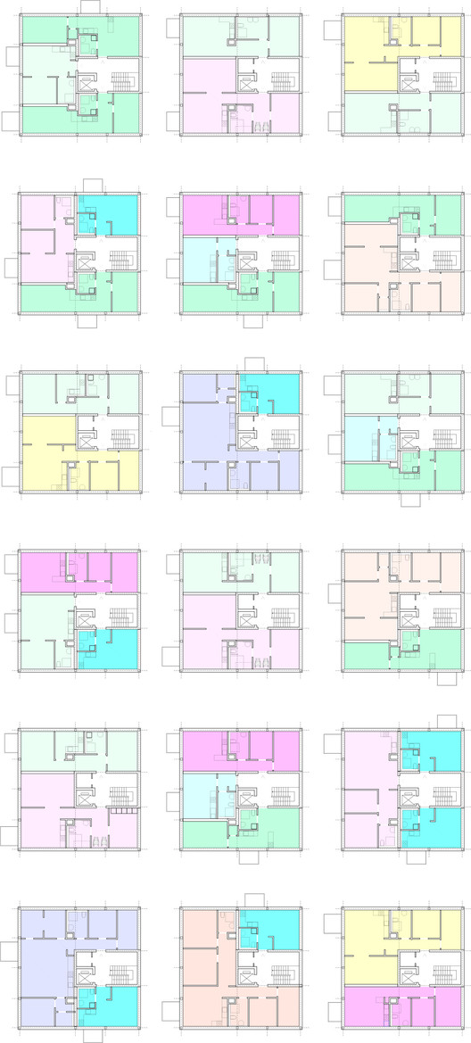 不来梅立方体 · 模块化预制木材系统实现多样化住房组合-52