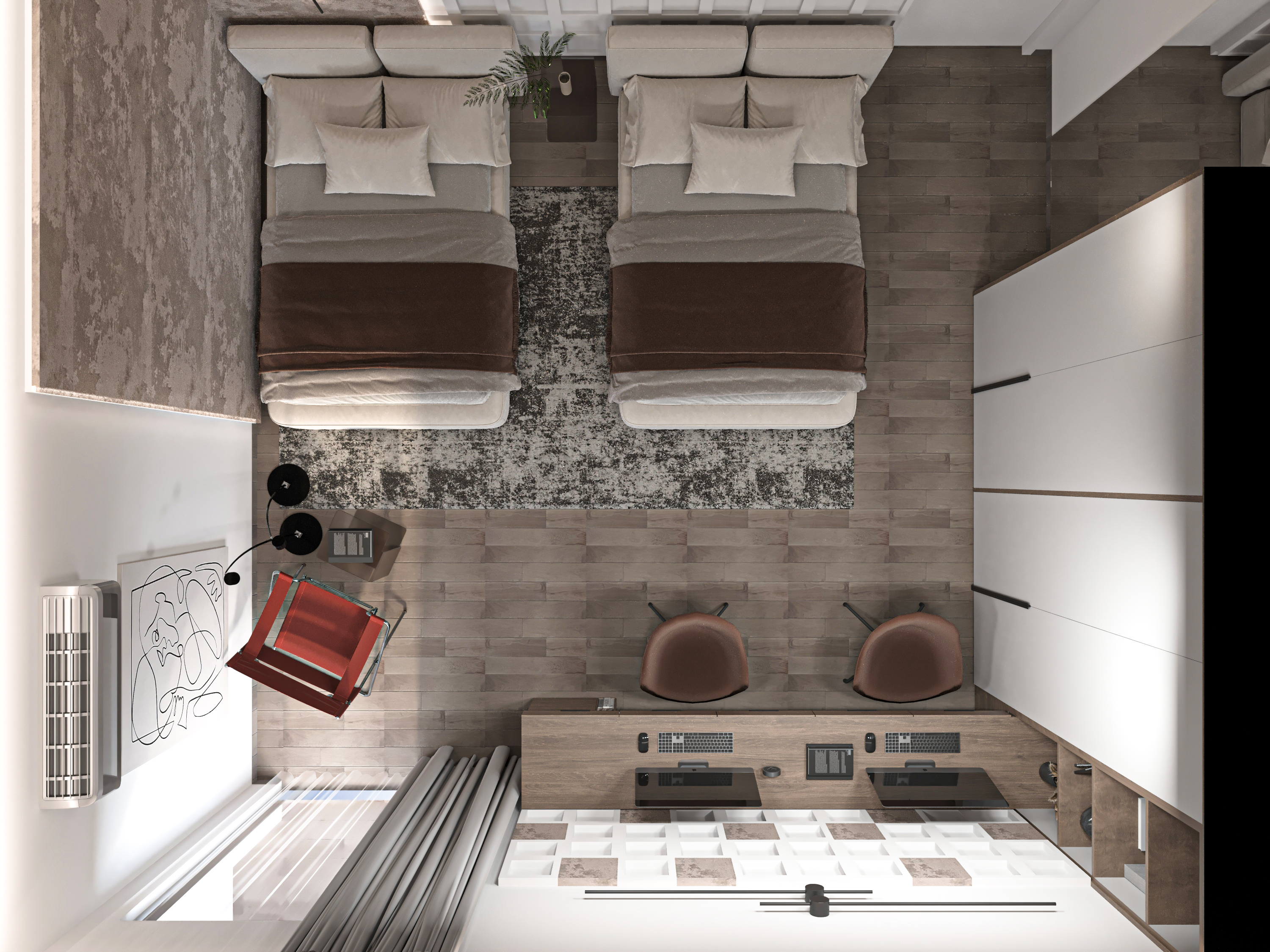 UKIYOII DOUBLE BEDROOM-2