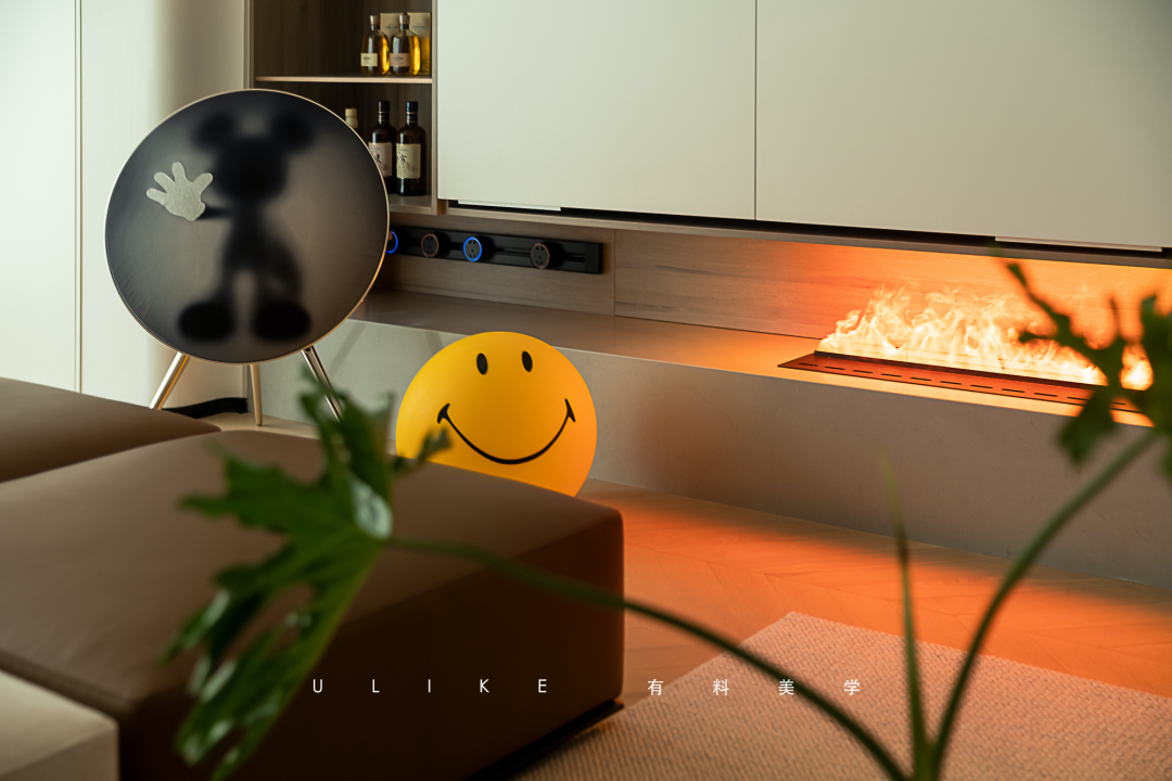 现代温馨家居,圆弧与暖色的完美融合丨YIM DESIGN-16