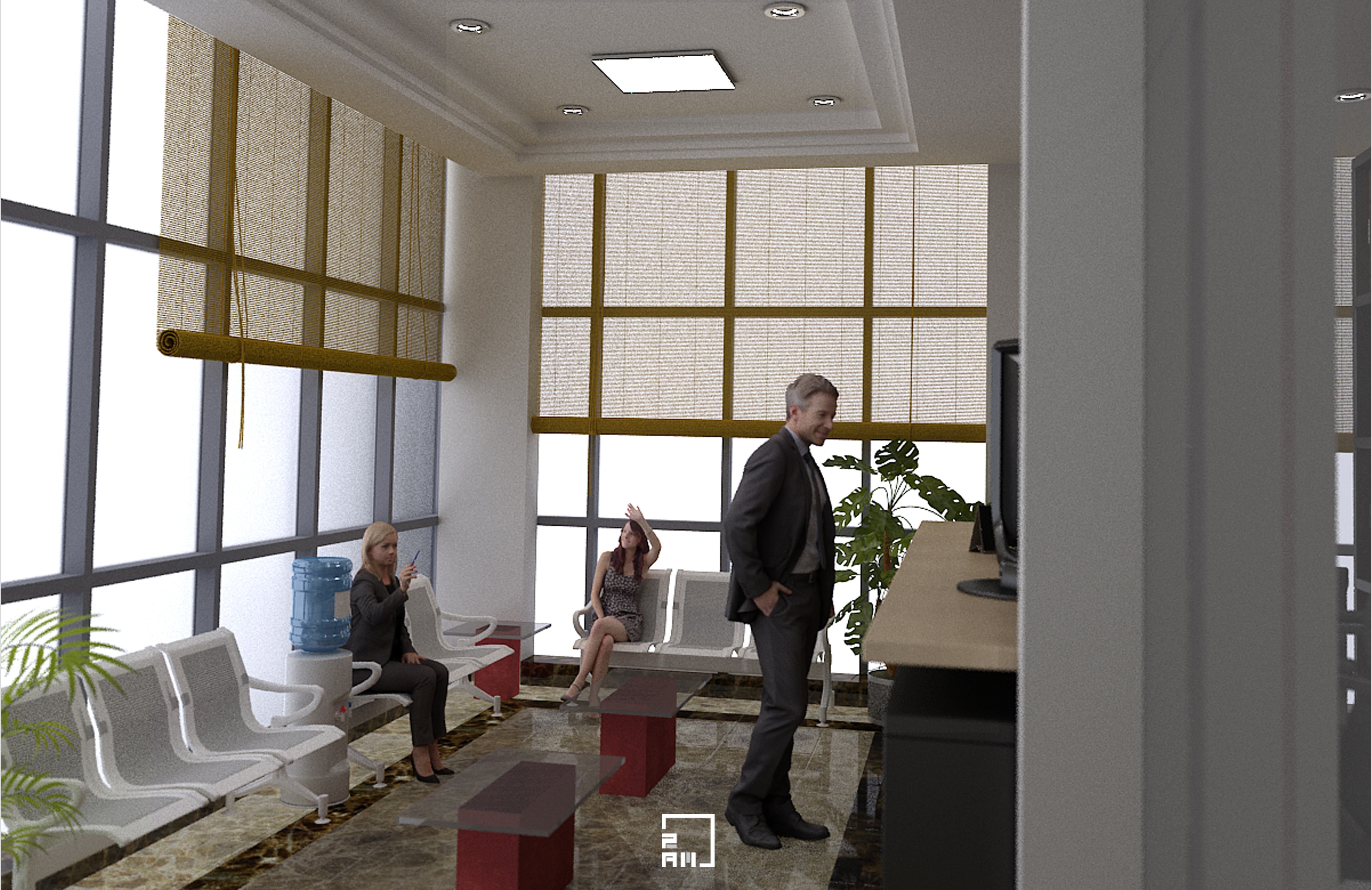 Reception Interior - Agial International School-3