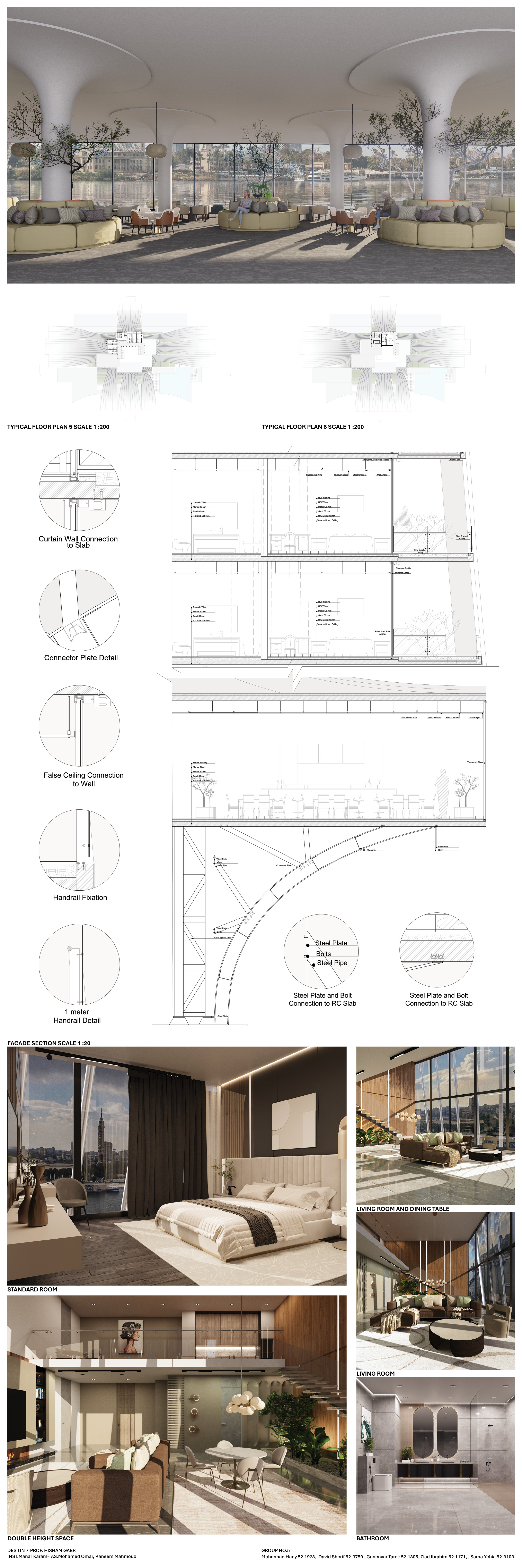 ASCENDRA - A Symbolic Cultural Skyscraper on the Nile-7