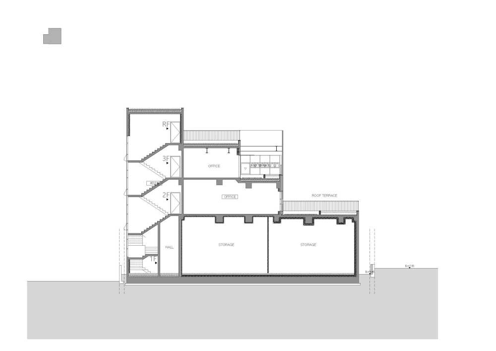 借鉴工厂建筑和钢结构几何感和谐的仓储式办公楼设计丨韩国南杨州市丨戈者设计-22