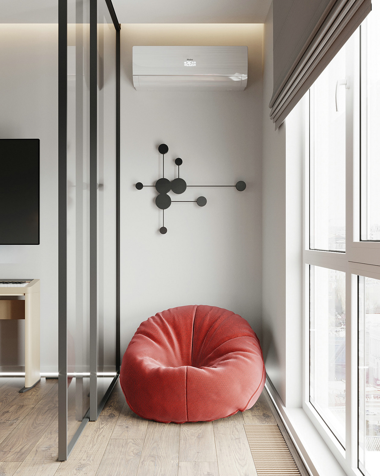 多彩色系公寓设计-4