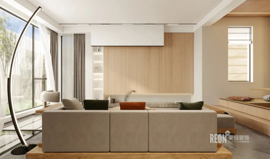 新黄浦花园名都四象府日式原木风设计丨中国黄浦丨三壹设-16