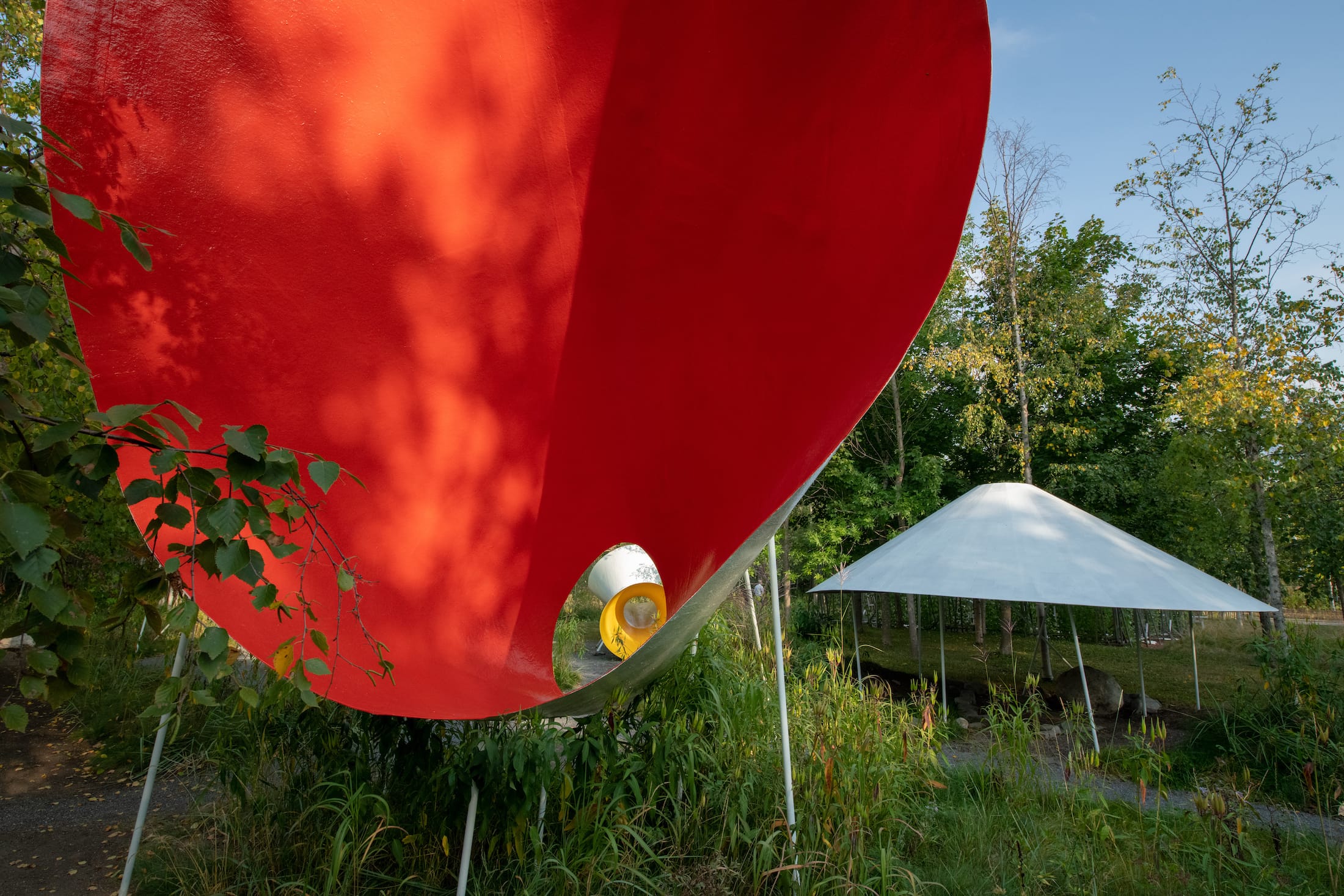 2019 加拿大国际花园节 | 彩色“岩石”结构装置引人入胜-99