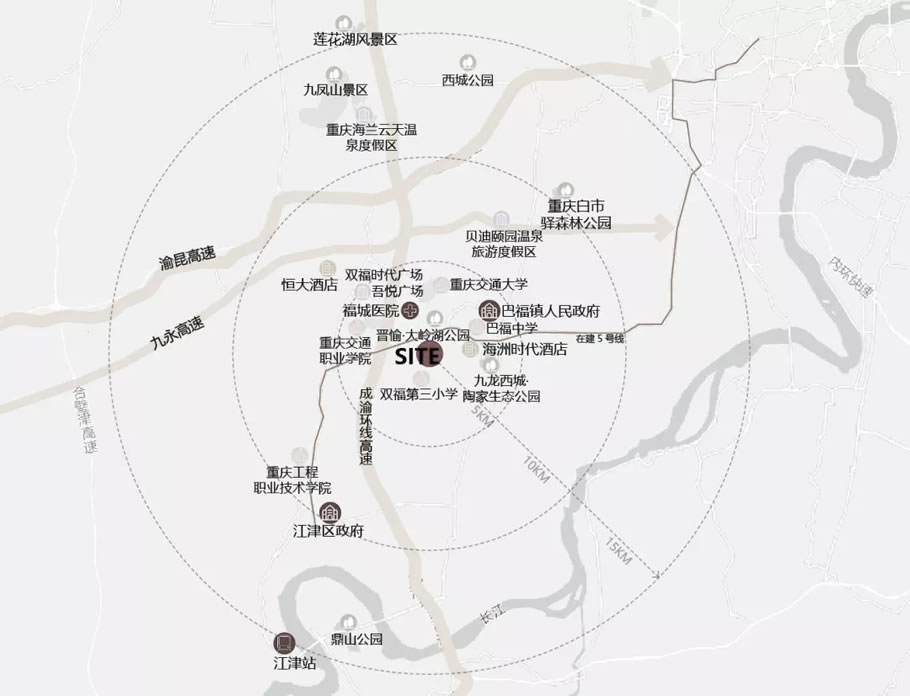 中梁融创·融耀城丨中国重庆丨上海集塔景观建筑设计有限公司-5