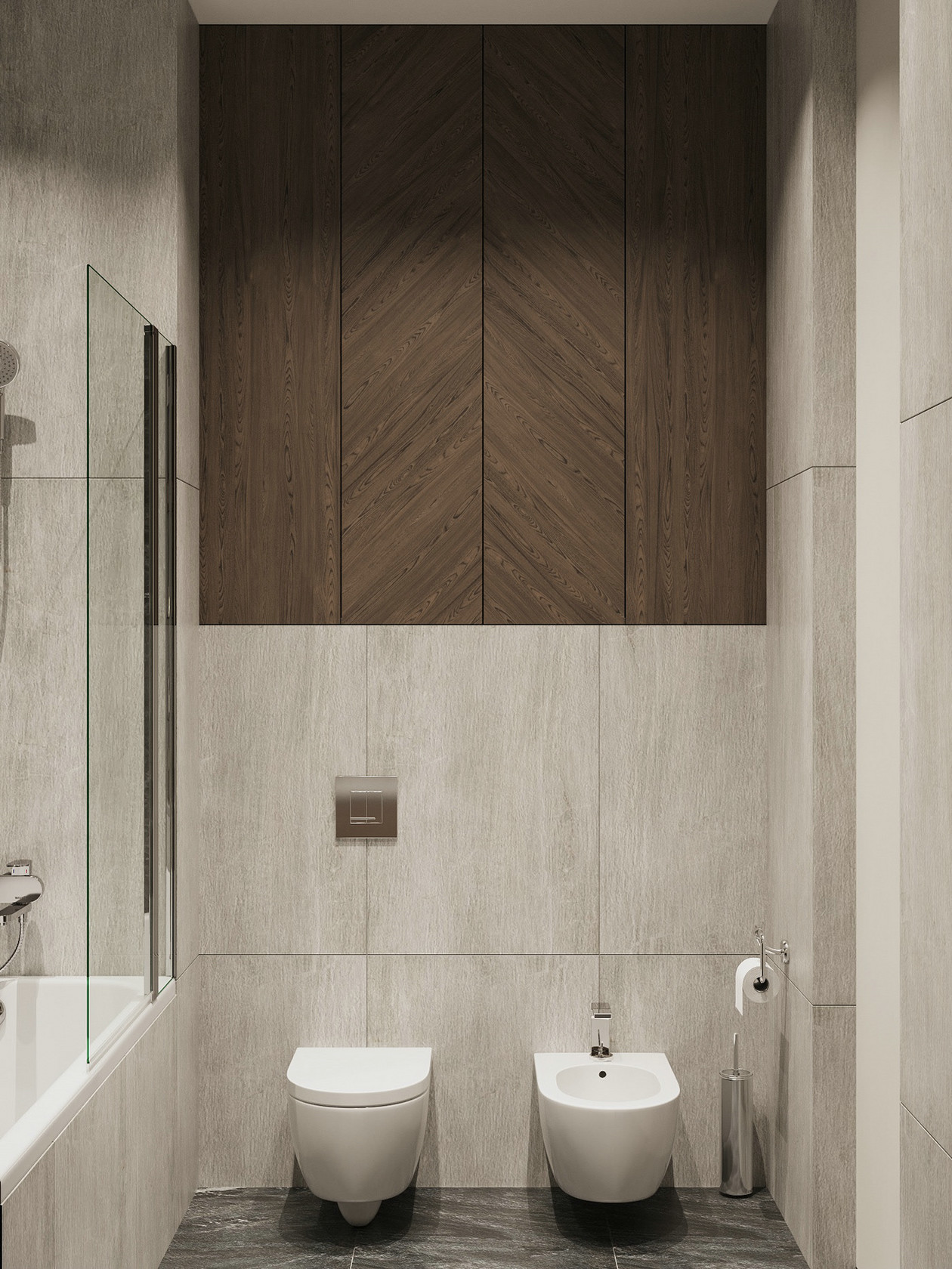 灰色系小空间公寓设计-20