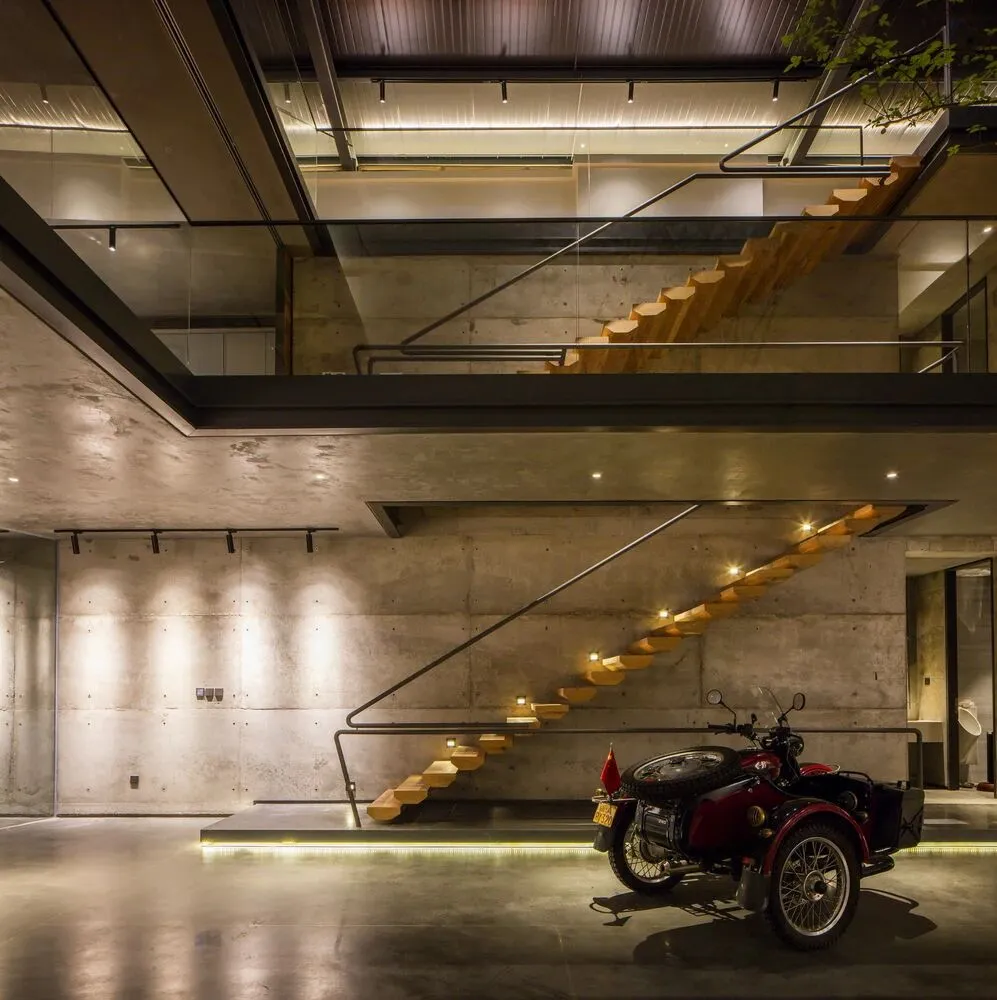 White Oasis窄长宅设计-52