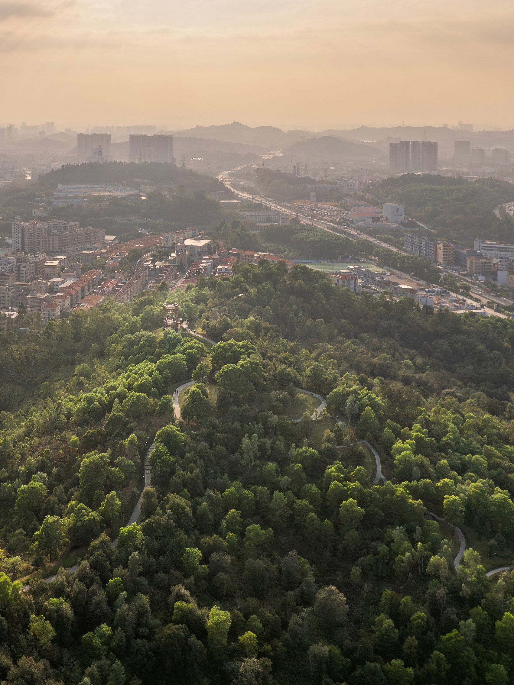 嶂背郊野公园,深圳 / HOPE翰博设计-31