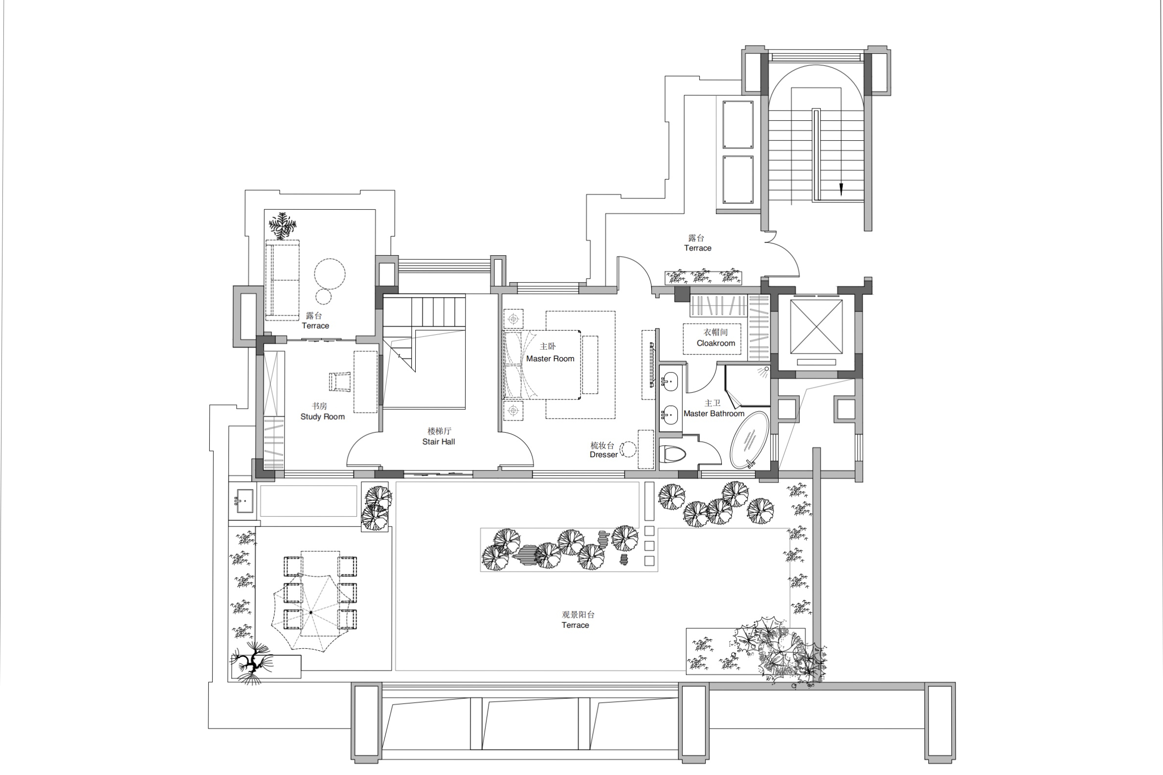 锋·236㎡海畔山上叠样板房丨中国珠海-30