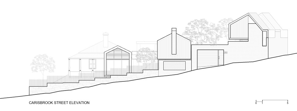 南非开普敦历史街区坡地住宅改造-29