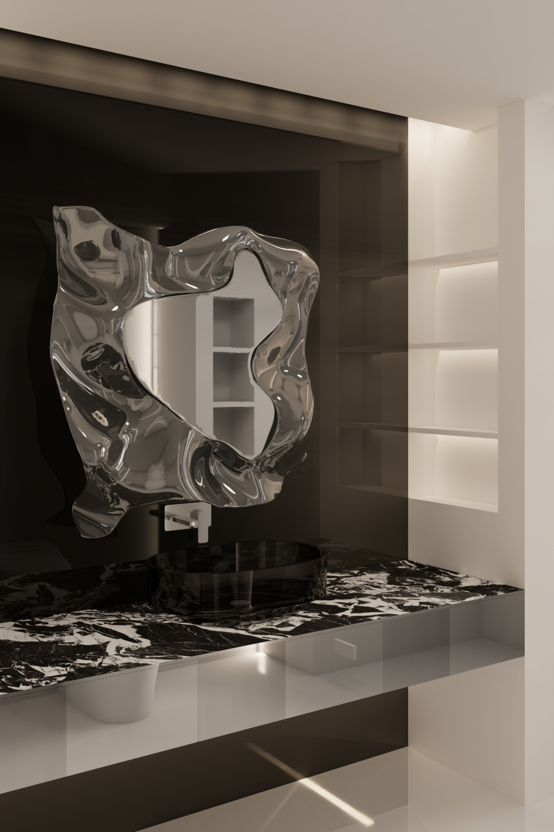 晨暮粉彩 · 西派城奢雅室内设计丨奇点上宅-61