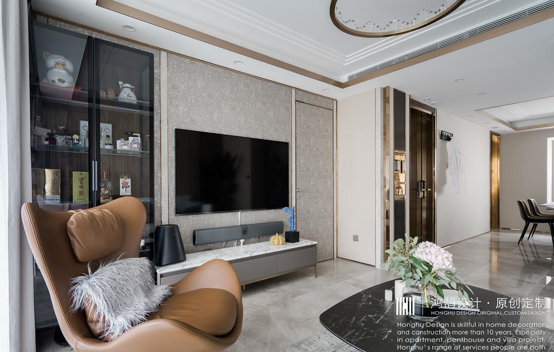 上海平层温馨家居空间设计丨中国上海丨鸿鹄设计-4