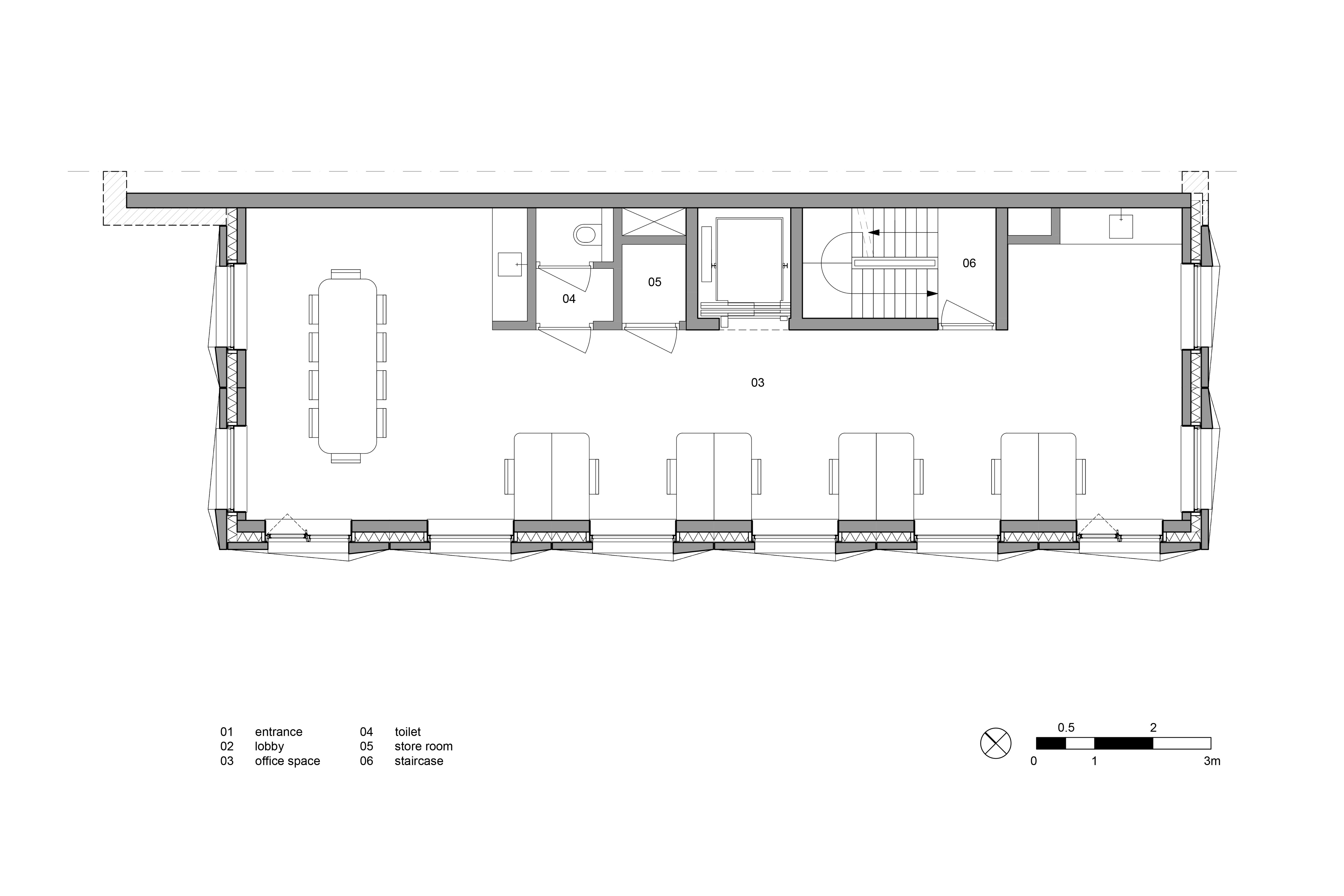 荷兰岛奥斯登堡模块化办公楼设计丨Bureau Fraai-22