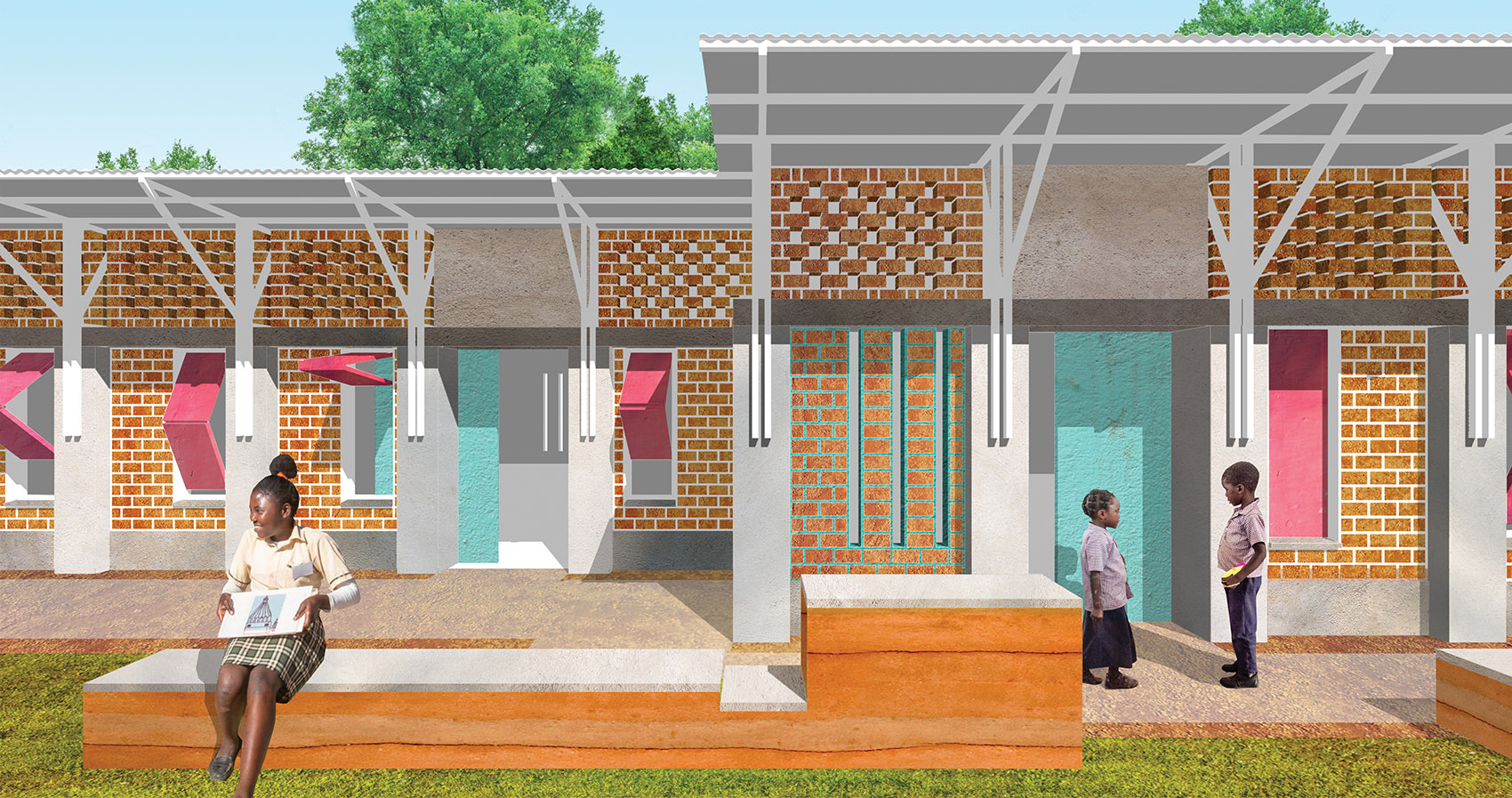 Evergreen学校，赞比亚 / CAUKIN Studio-38