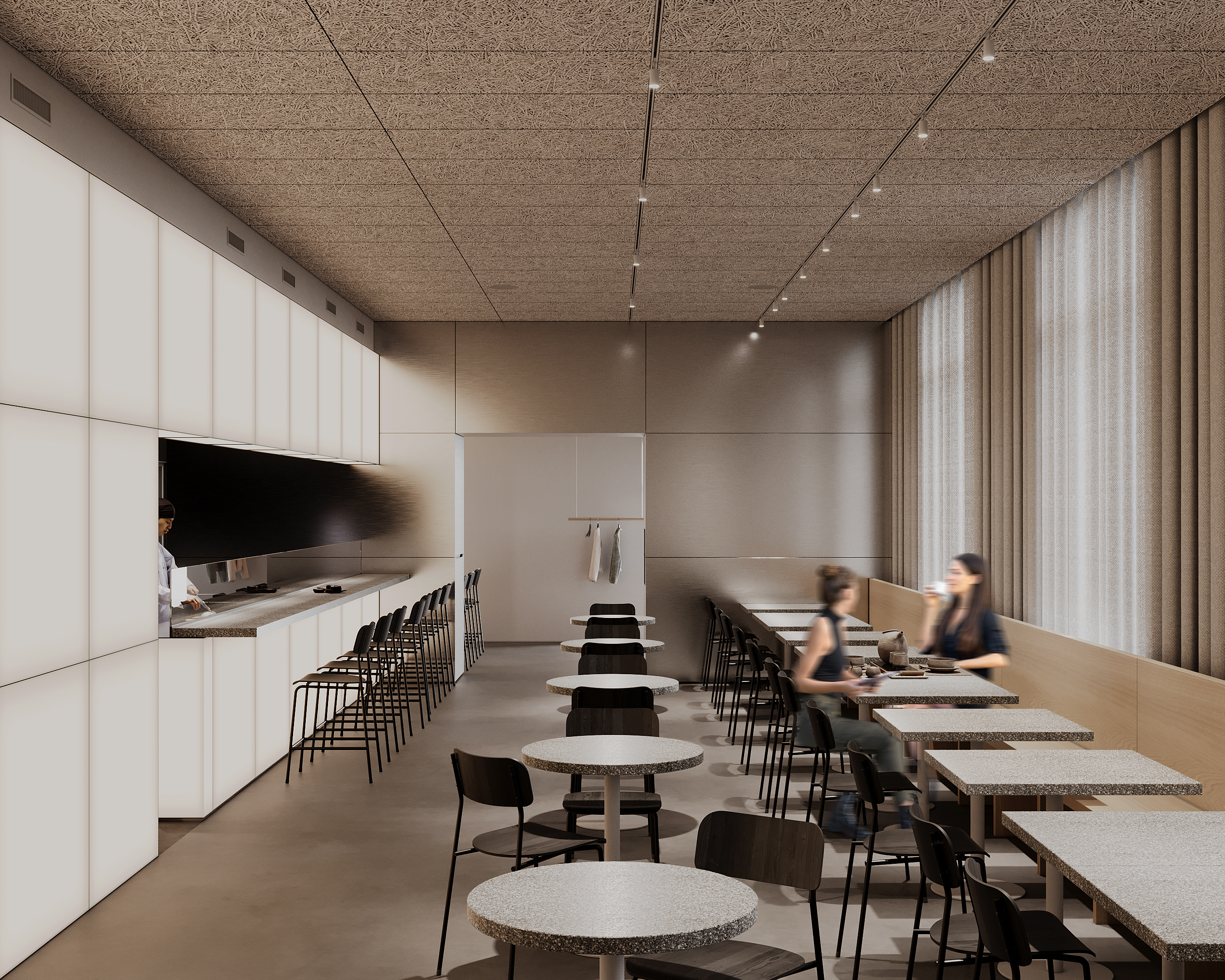 huit在法语中是八的意思，因此可翻译为八寿司餐厅 丨Oleksandra Urtiukova-2