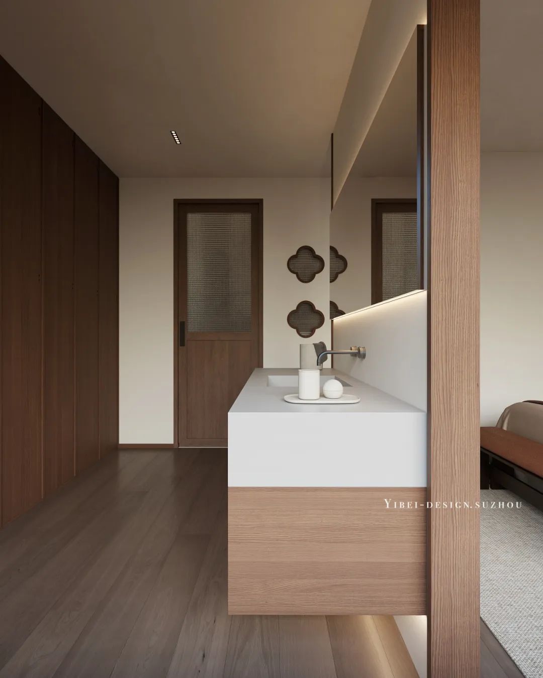 苏州老钱风家装设计丨中国苏州丨YIBEI DESIGN-22