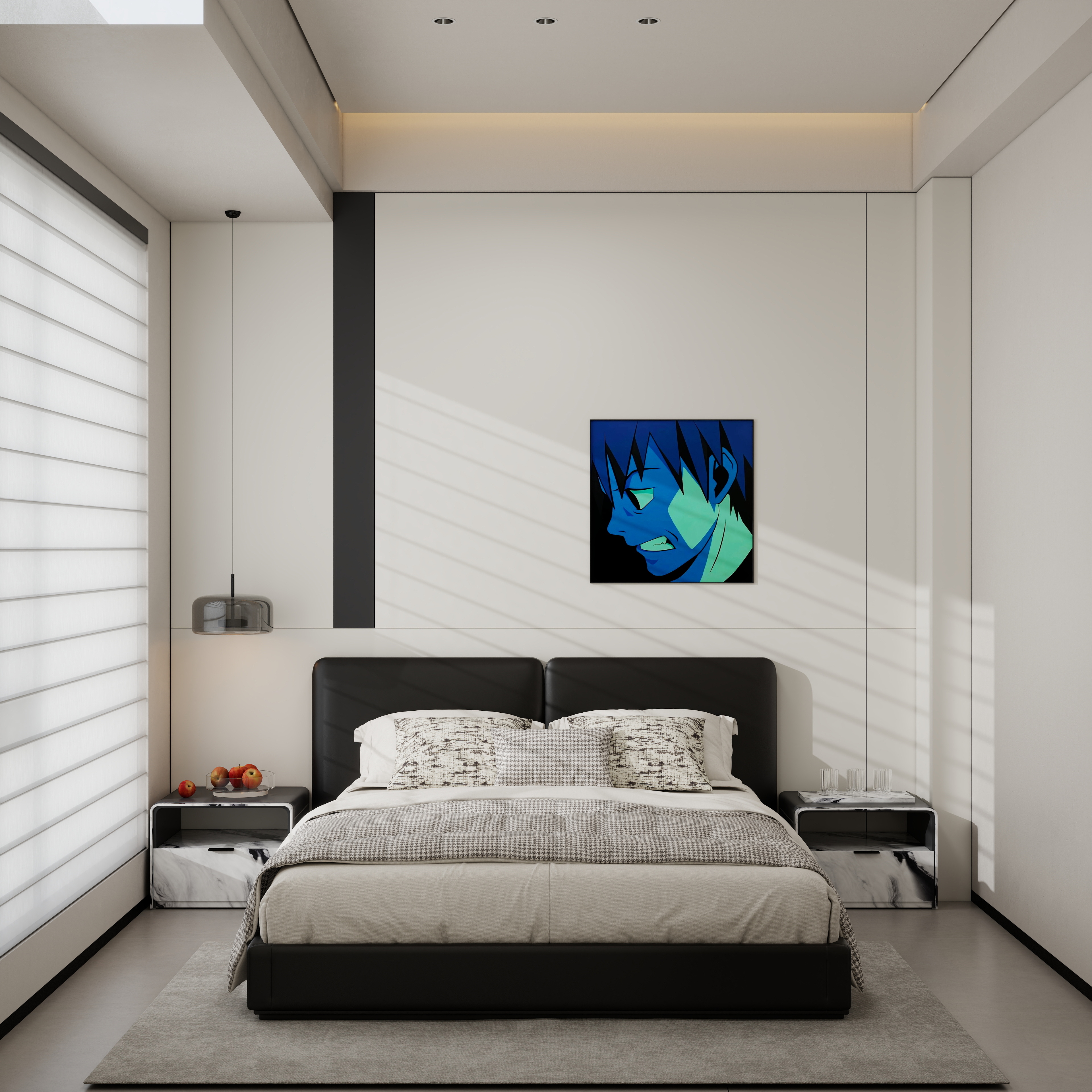 广州市大平层现代极简风-4