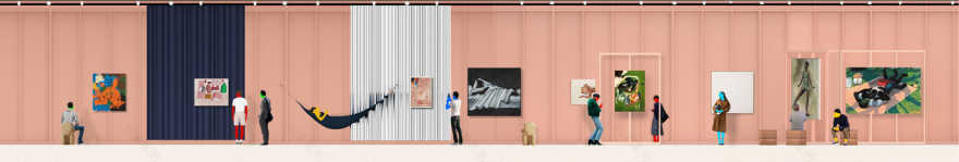 挪威新国家博物馆“Pillars”展览空间设计丨2050+-42