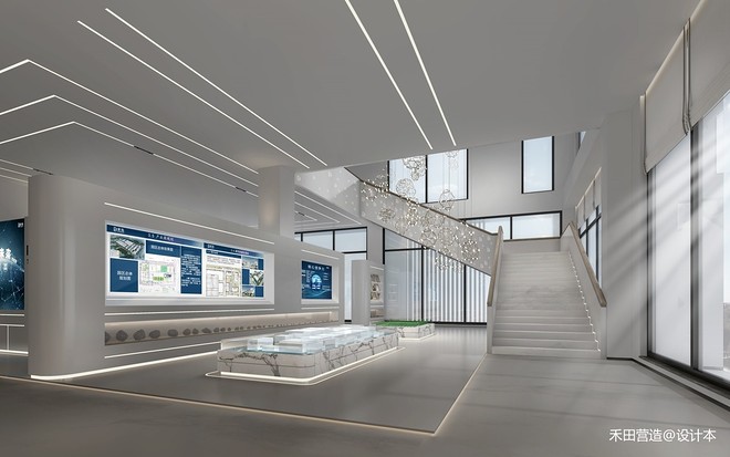 東岛新能源集团企业品牌馆展厅设计丨禾田营造-21