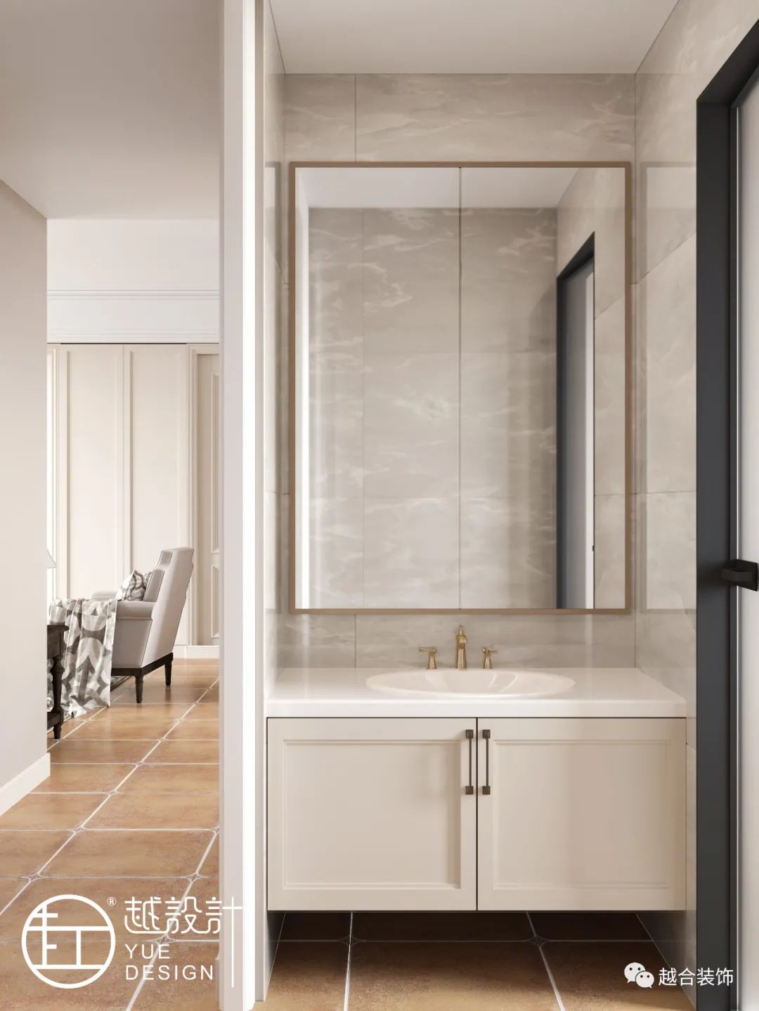 归家即远方,美式格调的理想家丨越设计-11