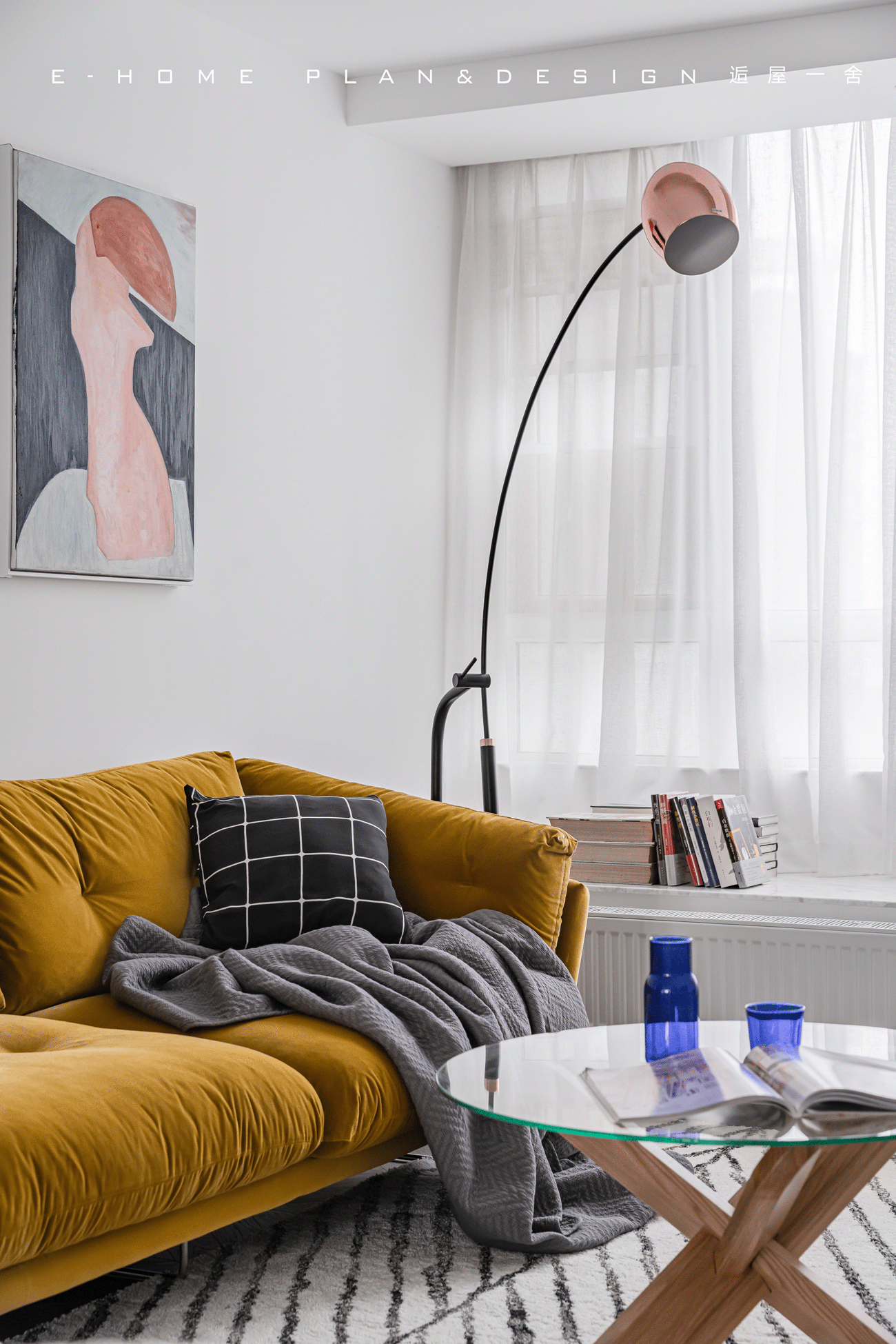 由入户衣帽间，进入一个画廊般的家-12