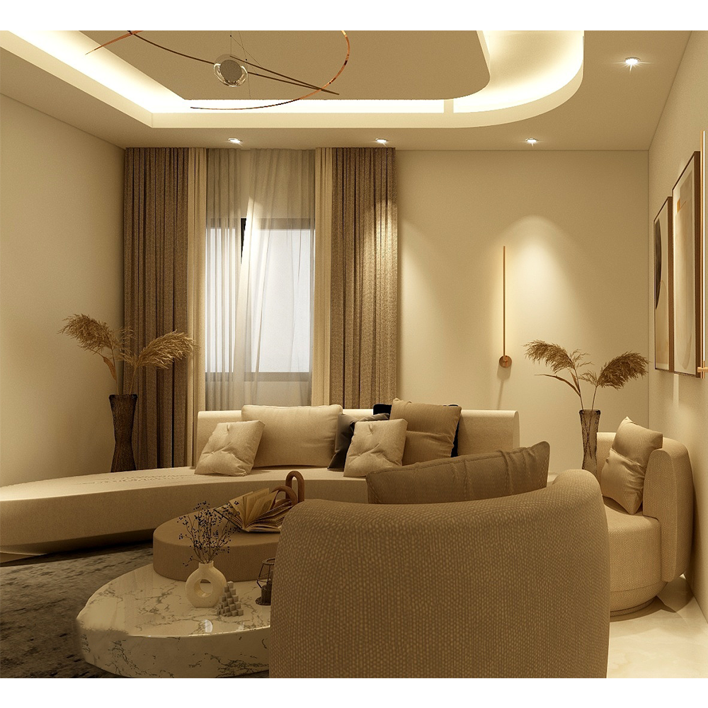 Boho Living area Design-4