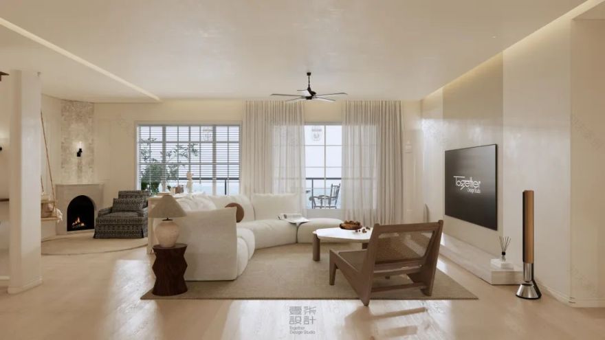 国际公馆室内设计,中海·九樾室内设计,中建·幸福城室内设计等丨壹柒设计-1