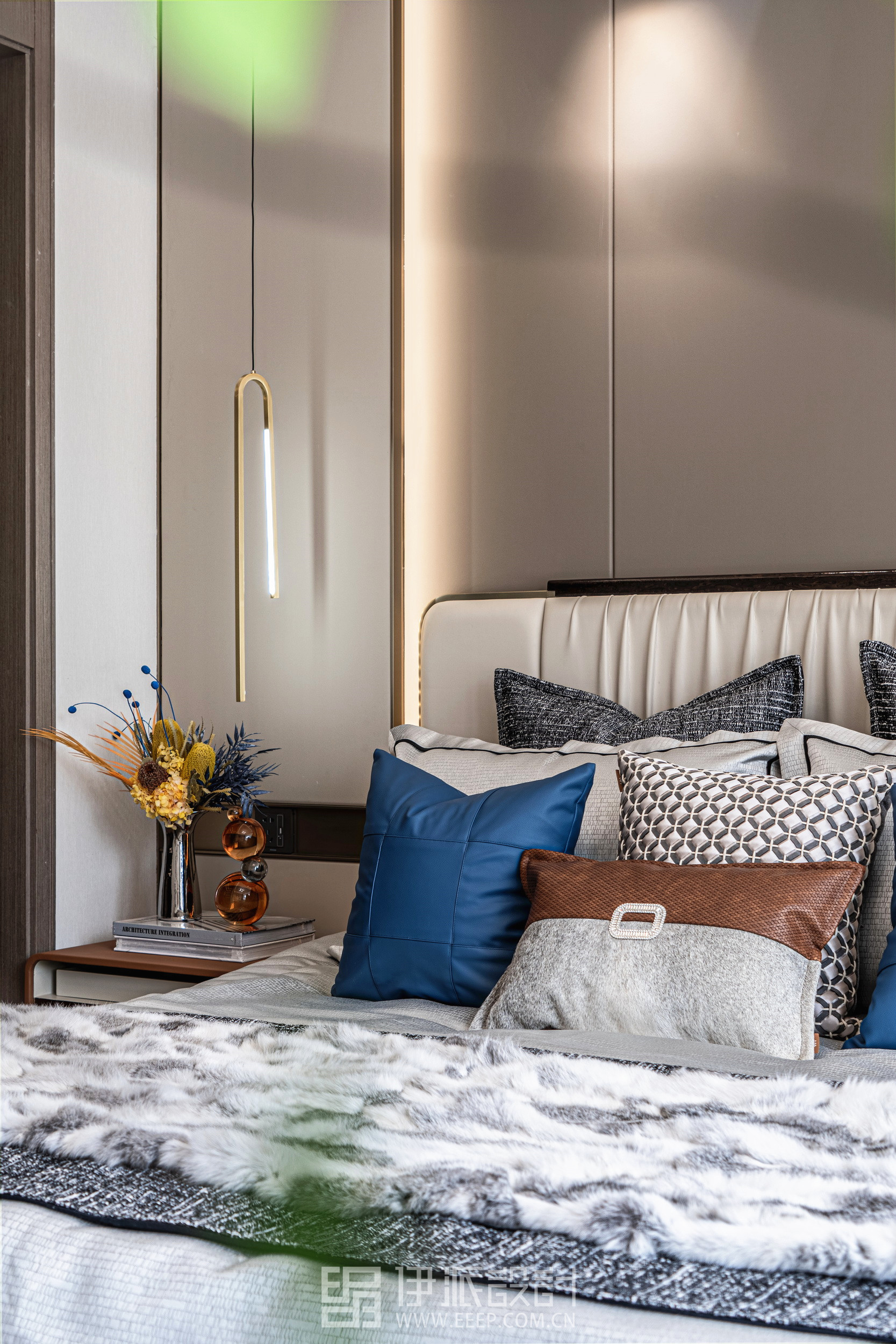 山东中央云璟项目高层样板间软装设计丨中国临沂丨深圳市伊派室内设计有限公司-48