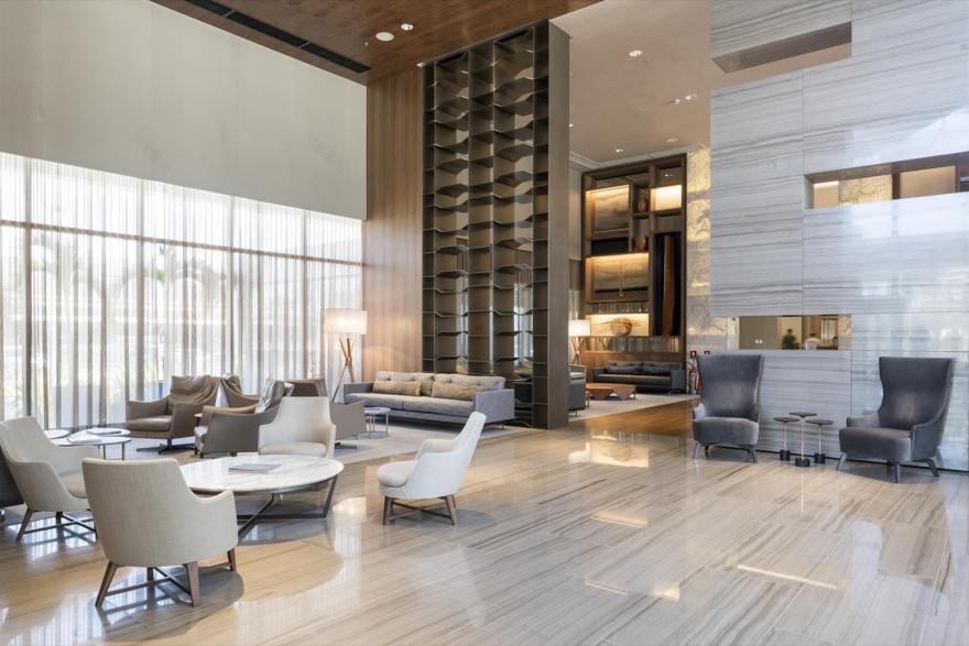 里约热内卢 Hilton Barra 酒店 - 现代艺术与功能的完美结合-1