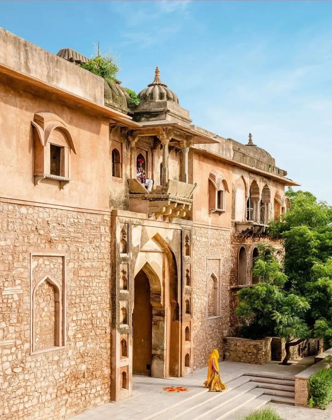 印度伯尔瓦拉堡六善酒店丨墨尔本室内建筑设计工作室Mitchell & Eades-14