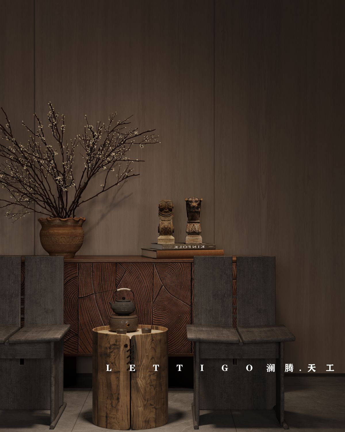 新中式私人会所，感受其静谧与惬意-8