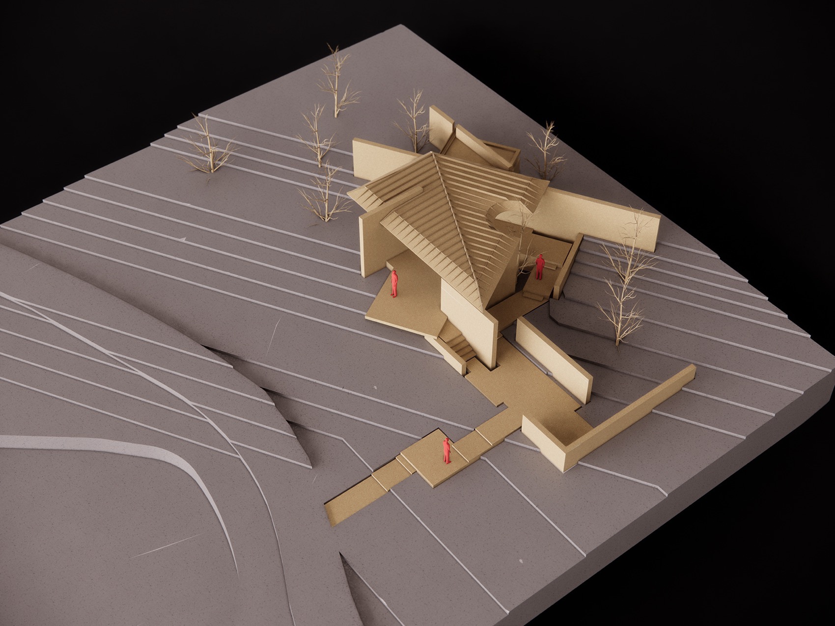 荣成桑干河植物园绿景茶室丨中国威海丨艺合境建筑设计事务所-68