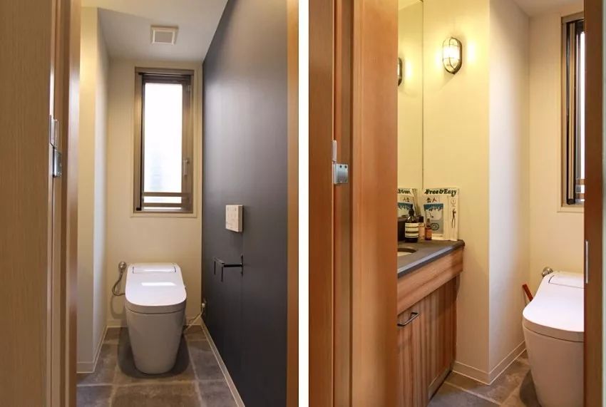 东京 83㎡阳光原木系三口之家，工业复古风中打造亲子互动空间-12