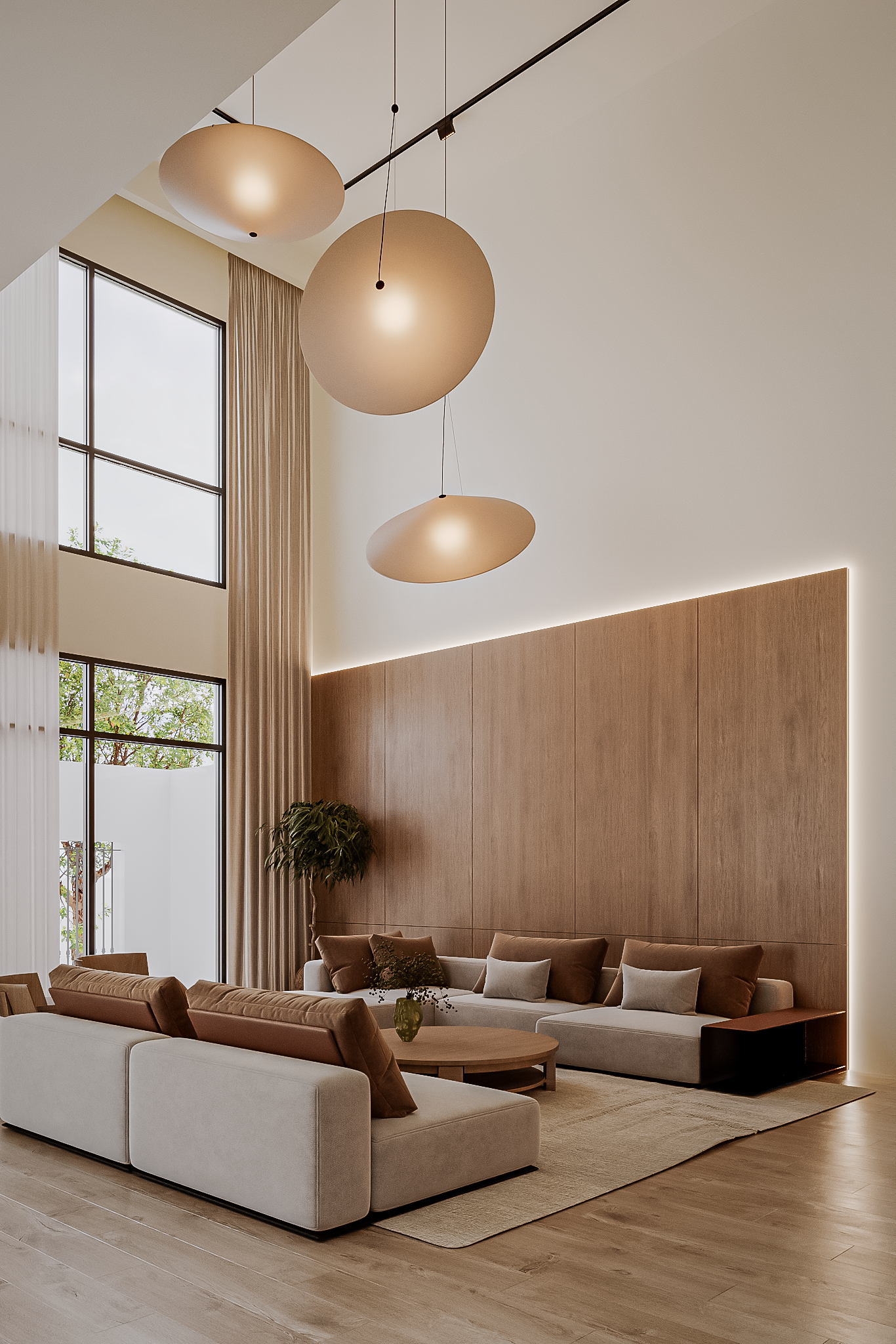 Tropical Living-Kitchen room-0