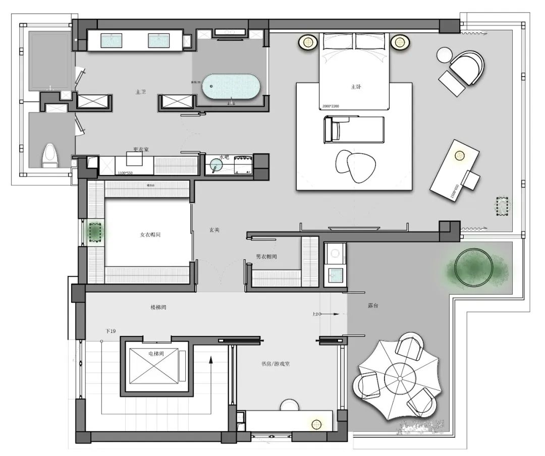 台州耀达天玺 800㎡别墅 | 深邃空间与生活美学的完美融合-206