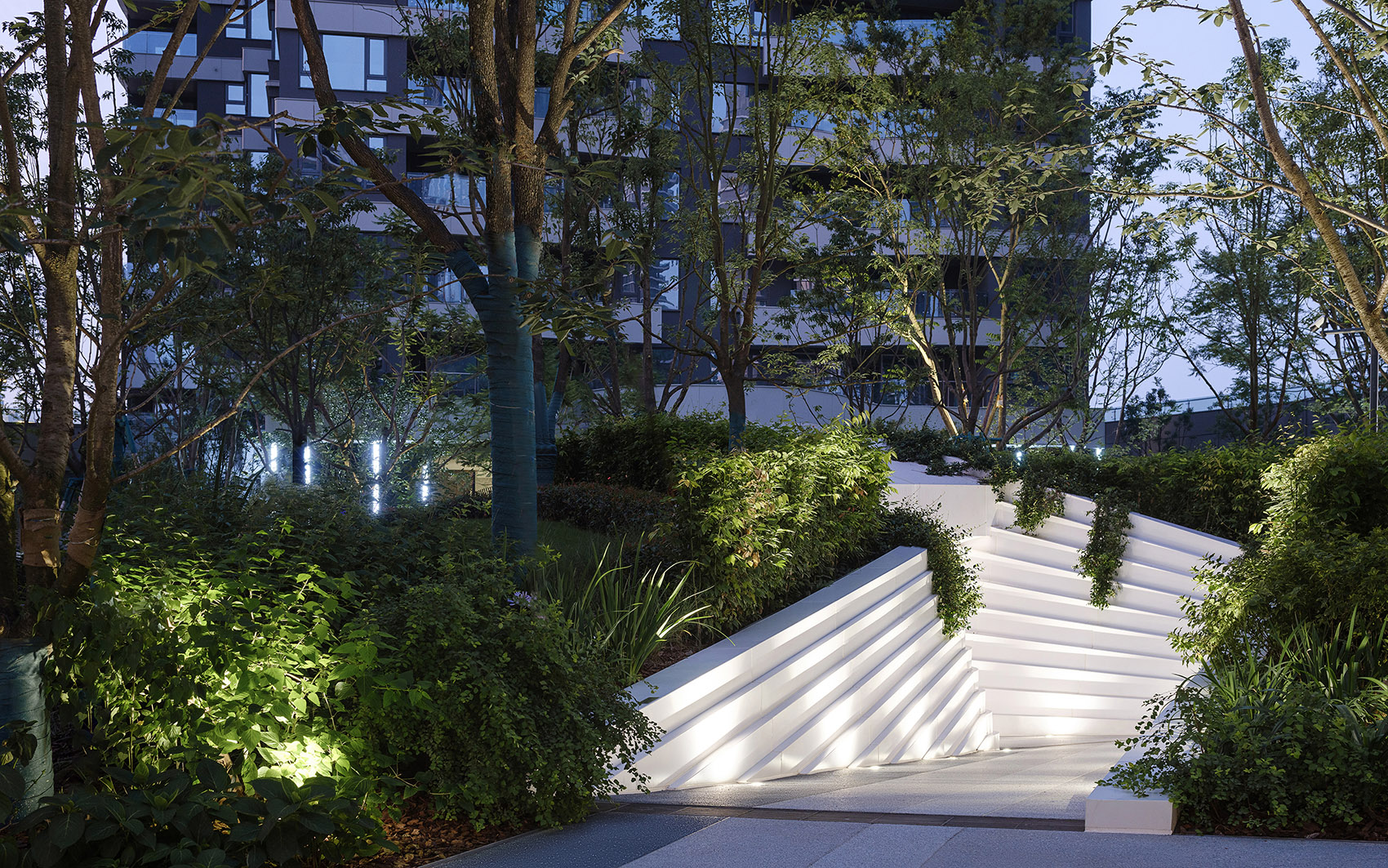 成都邻里峡谷景观丨中国成都丨大小景观-54