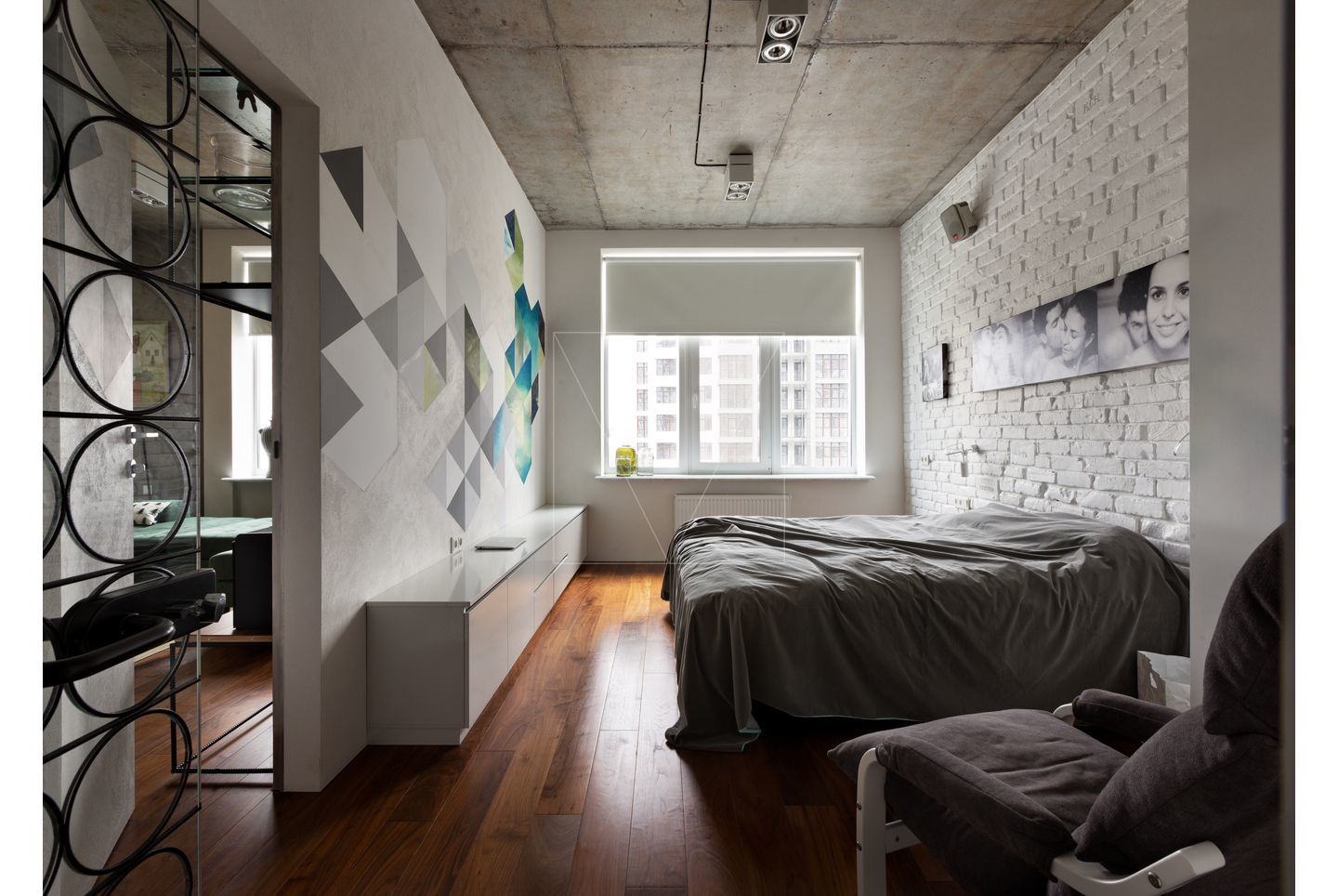 80m²乌克兰轻工业风公寓  Sergey Makhno Archit-18