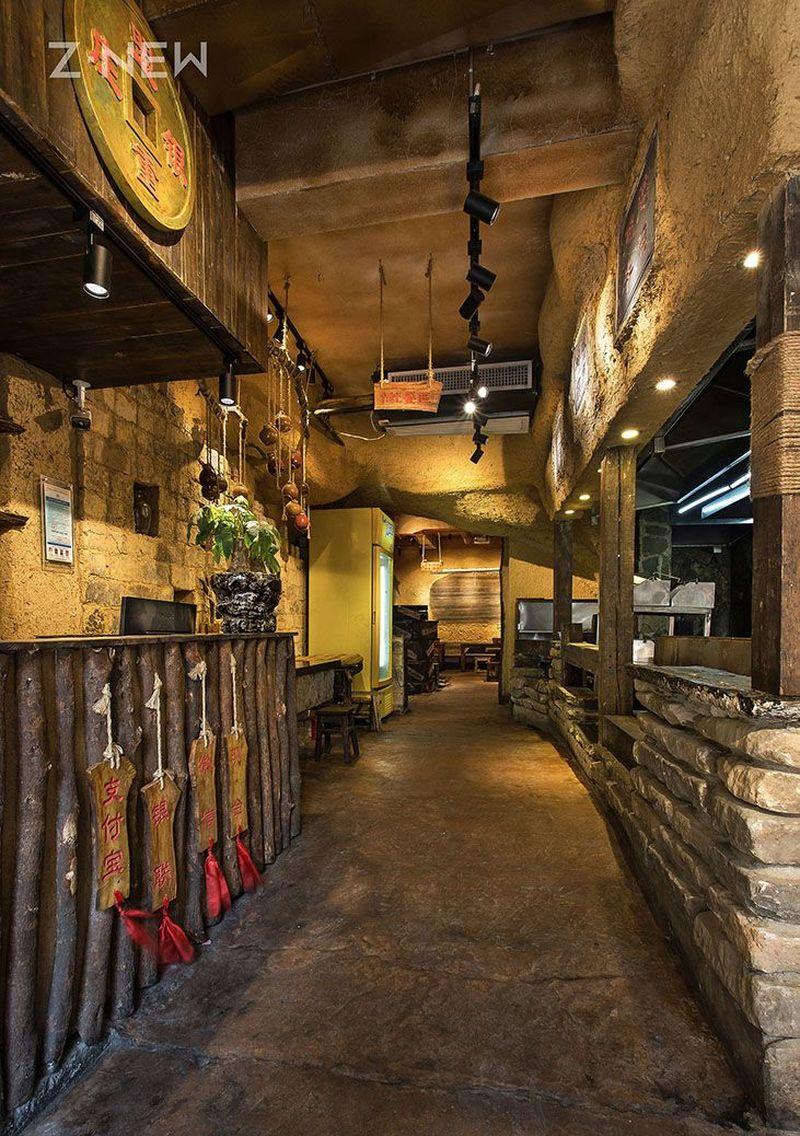 《传奇》游戏特色融入长沙盟重烧烤店设计，展现独特室内空间-30