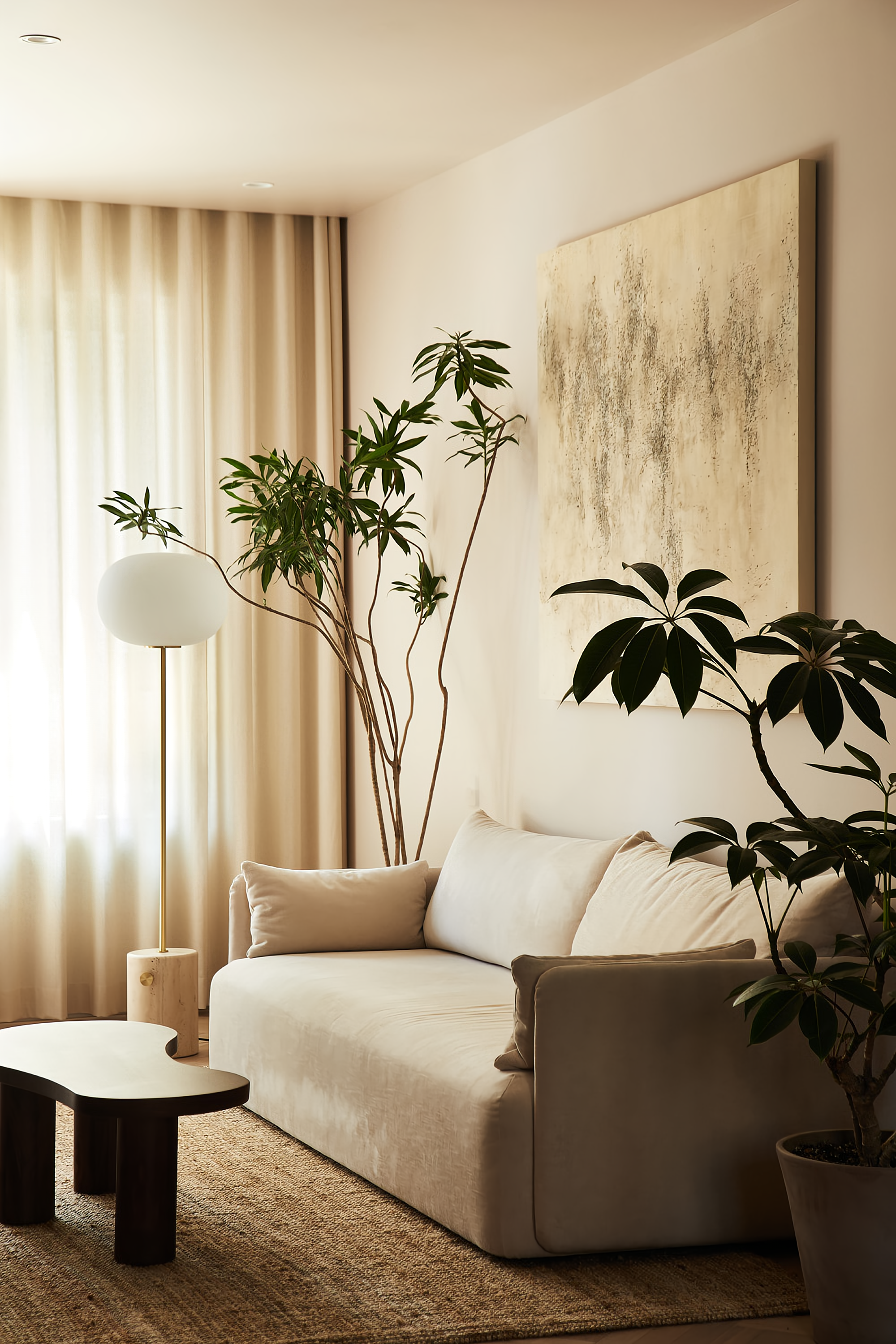 奶油复古感公寓丨中国北京丨NOTHING DESIGN-5