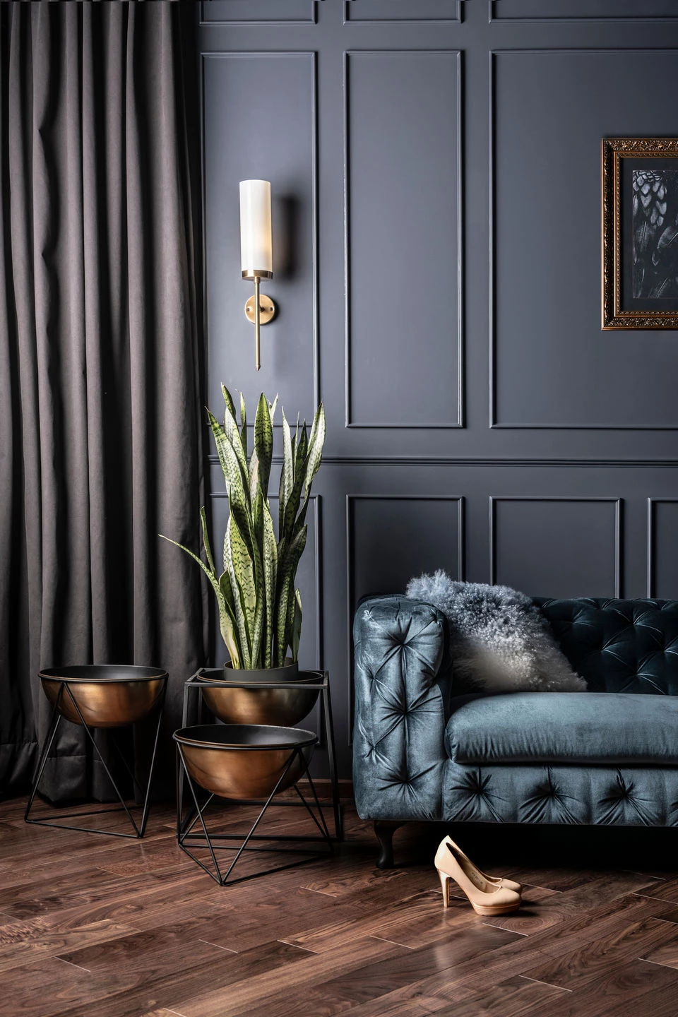 暗黑之魅 · 印度 Kannur 双高卧室设计-17