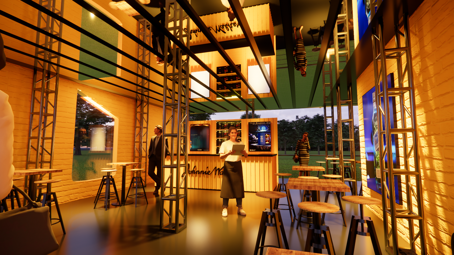 STAND JOHNNIE WALKER-7