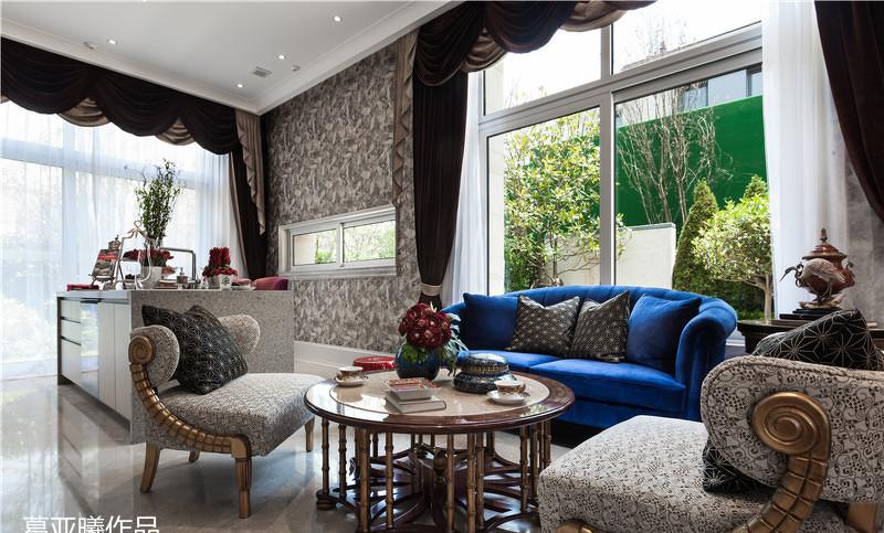 LSDInteriorDesign丨拜占庭艺术绽放万科翡翠别墅-8