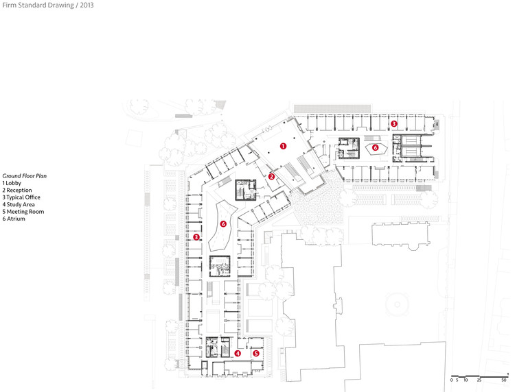 牛津大学数学研究所丨英国牛津丨Rafael Viñoly Architects-39