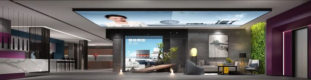 紫韩不锈钢厨柜生活馆 | 现代中式挑空展厅,演绎生活美学-13