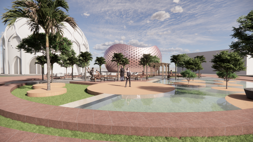 2030年埃及E·po(该术语无法准确识别)活动在吉萨金字塔举行
### 说明
鉴于E·po不是常见且明确的词汇,难以对其进行准确翻译,这里按照原文措辞呈现,并在后面标注提示 丨Ibrahim Osama,Ahmed Hossam等四人-1