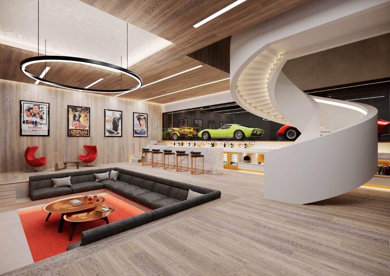 豪宅车库设计丨英国丨Jonathan Clark Architects-12