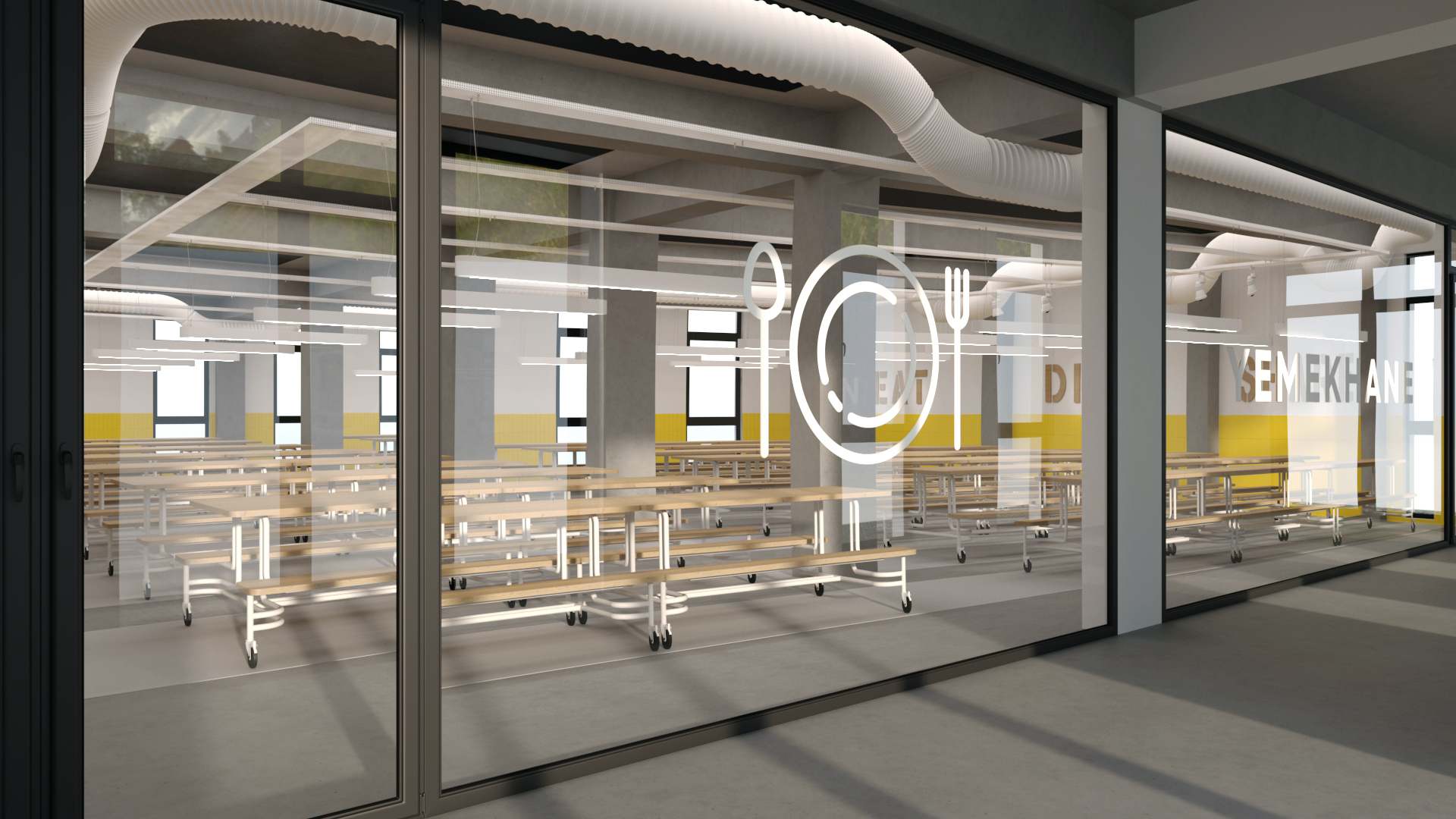 ESKİŞEHİR BİLNET 学校室内概念设计项目-77