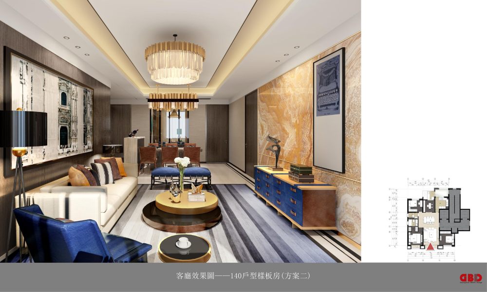 万科翡翠长安样板房设计方案解读-39